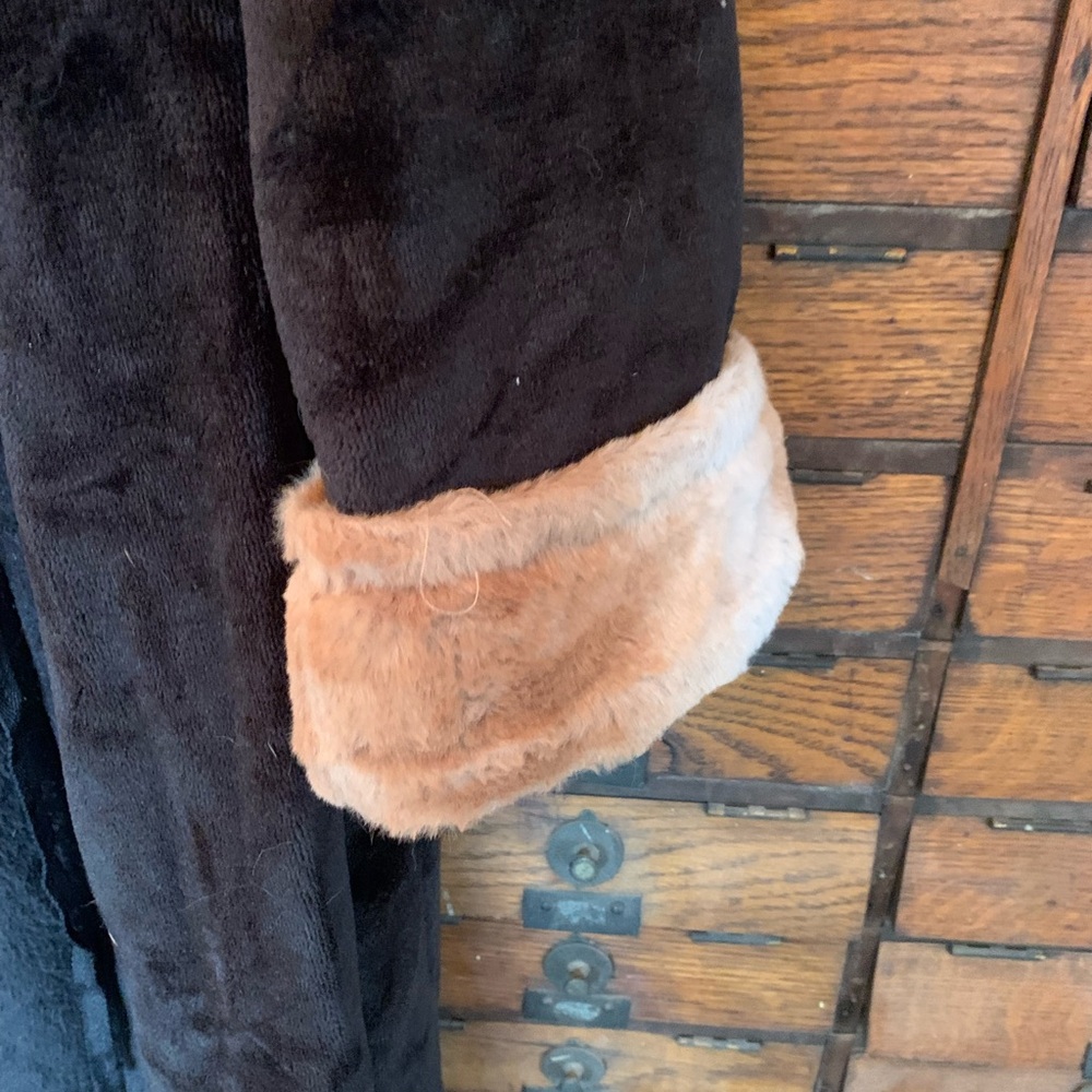 Faux Fur Robe - Picture 2 of 4